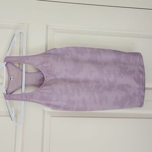 Uniqlo Airism racerback tank top with cups purple size M (like S)